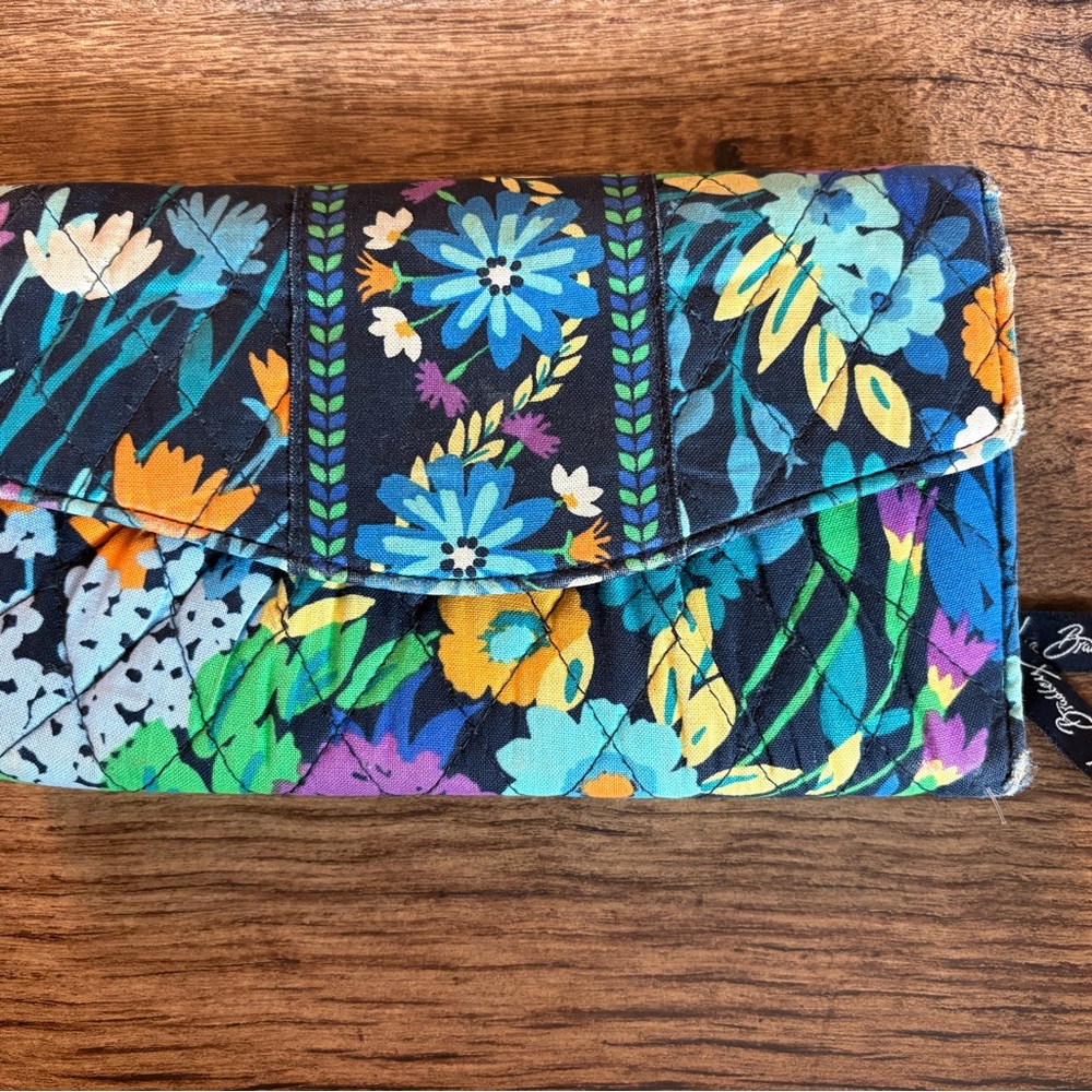 Floral Quilted Clutch
